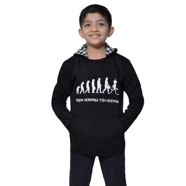 Hoodie for Boys/Kids with Fleece Fabric. Very comfortable cotton fabric shirt