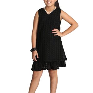 Black Tunic/Dress for Girls