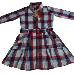 Checkered Dress for Girls