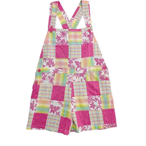 Printed Dungaree for Girls