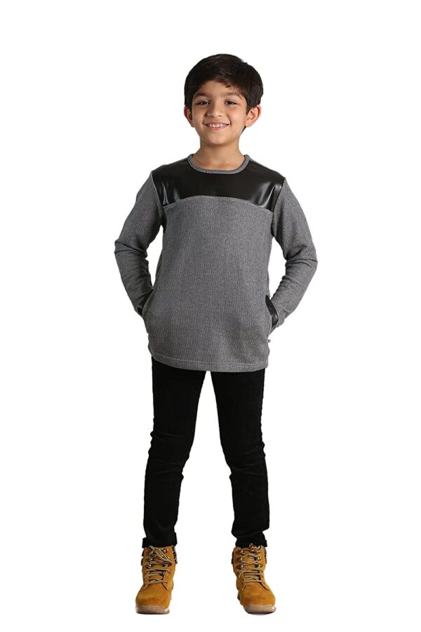 Full Sleeve Round Neck Tshirt for Kids/Boys