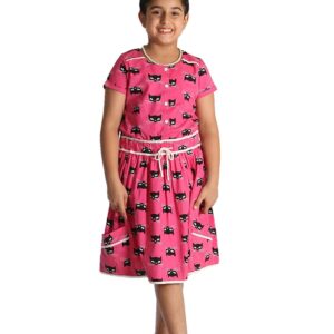 Multi Color Cotton Frock for Girls