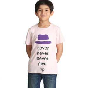 Half Sleeve Round Neck Tshirt for Kids/Boys