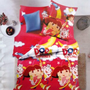 Dora The Explorer Kids Cartoon Double bedsheet