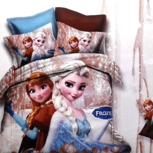 Frozen Fever Kids Cartoon Double bedsheet