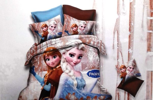 Frozen Fever Kids Cartoon Double bedsheet