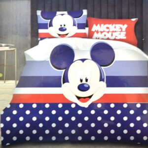 Mickey Mouse Kids Cartoon Double Bedsheet