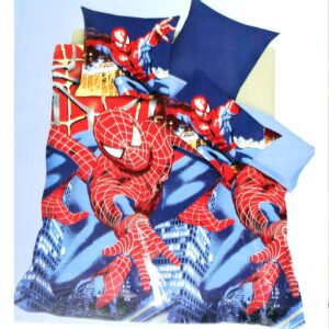 Spider Man Kids Cartoon Double bedsheet